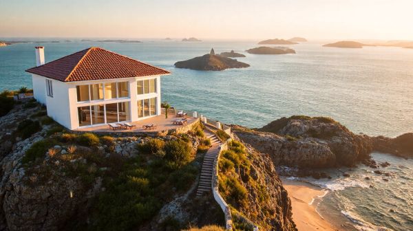 Découvrez l'hôtel à Perros Guirec avec des panoramas exceptionnels
