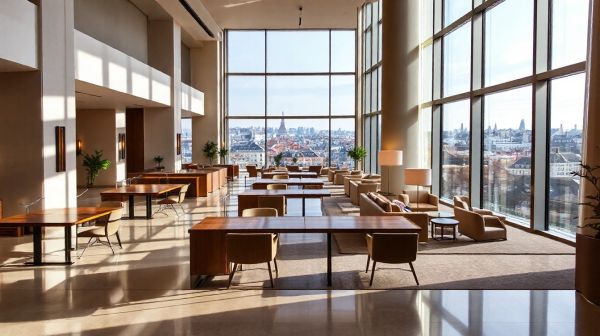 Top 5 hôtels à Paris pour des espaces de coworking d'exception